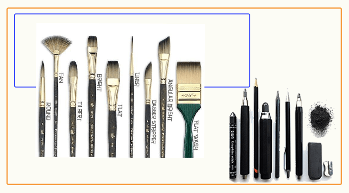 تفاوت ابزار در سبک های سیاه قلم